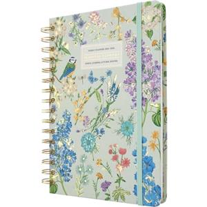 Kokonote: Agenda Settimanale 2024-2025 Seasonal Flowers, Agenda Scolastica A5 12 mesi, 14,8x21 cm, Weekly Planner 2024 2025, Agenda Universitaria 2024 2025, Diario scuola superiori o medie