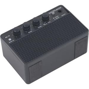 POENVFPO Mini Kit Amplificatore per Chitarra Elettrica Portatile da 10 W, Amplificatore per Esercitazione Ricaricabile per Esercitarsi Quotidianamente Sulla Chitarra