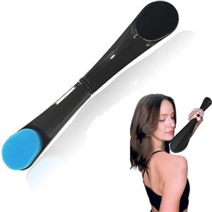 FENGRUI Applicatore autoabbronzante per la schiena, 1 strumento riutilizzabile per l'applicazione della schiena in aree difficili da raggiungere, applicatore pieghevole per lozione autoabbronzante, mousse