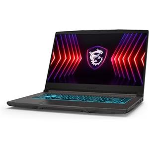 MSI Thin 15 B13UC-1851IT, Notebook Gaming, 15.6" FHD 144Hz, i7-13620H, Nvidia RTX 3050 4GB GDDR6, 16GB RAM DDR4 3200MHz, 512GB SSD PCIe4, WiFi 6E, Win 11 Home [Layout e Garanzia ITA] Nero