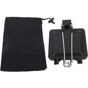 Tnfeeon Macchina per Panini Caldi, Padella Antiaderente per Panini Alla Griglia con Manico, Tostapane per Panini da Campeggio, Padella in Alluminio per Toast, Waffle, Colazione