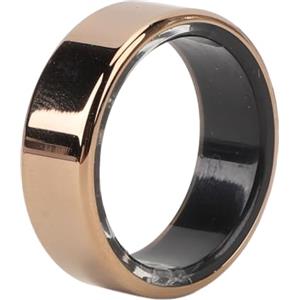 Annadue Smart Ring Fitness Tracker, Anello per il Sonno e il Fitness, IP68 Impermeabile Ceramica Acciaio Inossidabile Anello per la Salute Bluetooth Pedometro per Uomo Donna per Android