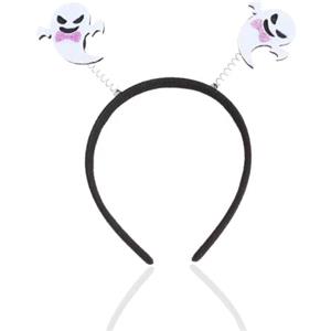 ZORVUJI Cerchietto Fantasma Halloween per Donne Adulti Divertente Accessorio per Capelli Fantasmi per Costume da Fantasma per Bambini Festa a Tema Carnevale