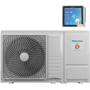 Hisense Pompa di Calore Hi-Therma 8-11 kW Monoblocco Inverter R32 A con Comando Remoto Touch