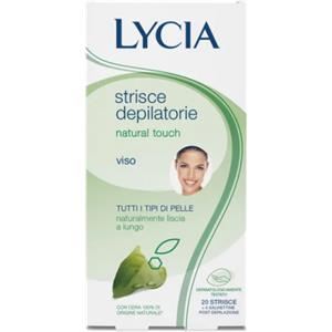 SODALCO SRL Lycia Strisce Depilatorie Viso Natural Touch 12 Pezzi