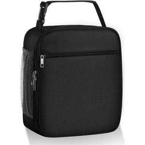 MLPKOI Borsa Termica Porta Pranzo, Borsa Pranzo Portatile Borsa Frigo Piccola Impermeabile Lunch Bag per Campeggio Lavoro Scuola