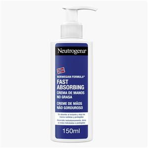 Neutrogena Crema Mani Formula Norvegese Assorbimento Rapido 150 ml - Idratazione Immediata e Texture Leggera