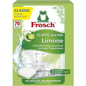 Frosch Classic - Pastiglie per lavastoviglie a macchina, 70 pastiglie