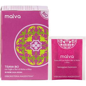 Erboristeria Magentina Tisana Malva Bio - Integratore Alimentare con Malva e Altea, 20 Filtri