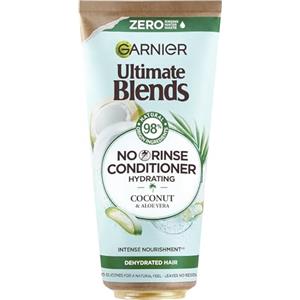 Garnier L'Oréal Ultimate Blends Cocco e Aloe, Balsamo idratante senza risciacquo, Per capelli normali, Formula 100% vegana, 200 ml