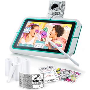 Canal Toys - Pad Creator - Il Tablet Creativo con Stampa Istantanea - Regalo Bambina 8 Anni - 6 Funzionalità - Fotocamera, Video, Diario Segreto - Giocattolo Elettronico Creativo per Bambini - CLK 023