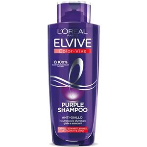 L'Oréal Paris Shampoo Antigiallo Color Vive Purple 200 ml - Neutralizza Toni Gialli e Nutre i Capelli