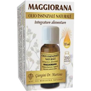 Dr. Giorgini Olio Essenziale di Maggiorana Naturale 10 ml - Favorisce la Digestione e la Salute Respiratoria