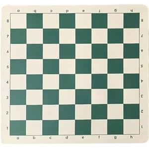 Generic Scacchiera da torneo - Scacchiera pieghevole portatile, scacchiera e dama | Tappetino per scacchi da torneo morbido da gioco per scacchi, scacchiera arrotolabile per dama, tavola pieghevole per riunio