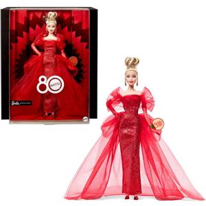MATTEL TOYS S.R.L. Barbie Signature 80° Anniversario Bambola da Collezione 6+ anni JBJ17