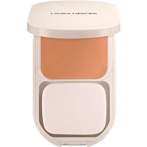 Laura Mercier Fondotinta Compatto Real Flawless Feather Matte Powder 8 g - 4C Canelé, Copertura Naturale e Resistente