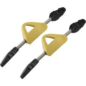 Feegow 2 cinghie per pinne a molla in acciaio inox, antiscivolo, di ricambio per Cressi e Mares, opzioni blu, nero, rosso, giallo (S giallo)