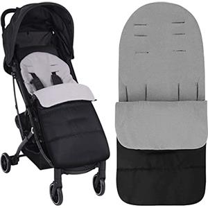 UptVin Sacco nanna invernale per neonati, universale, per passeggino Pushchair, Baby Sacco Nanna Termico Sacchi Termici Coperta per Passeggini Carrozzine Accessori (Bianco)