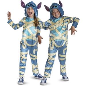 Disguise Disney Tuta per bambini Lilo & Stitch Mummy Stitch, con licenza ufficiale, perfetta per Halloween, con divertente motivo Mummy Stitch, per età 3-4, 4-6, 7-8 anni