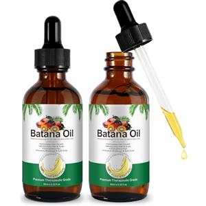 Generico olio batana per capelli (60 ml), elimina le doppie punte, olio di batana previene la caduta dei capelli, olio di batana per capelli biologici, ripara i capelli e la pelle danneggiati, confezione da 2