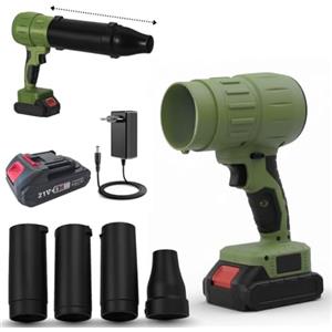 STARLYF Power Blower - Soffiatore di foglie, Portatile Potente, Leggero e compatto, Senza fili, Rimozione della Neve, Asciuga Auto, Vel soffiaggio fino a 120 KM/H