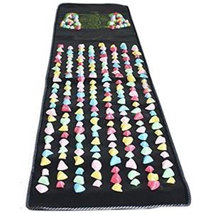 Yosoo Massaggiatore Plantare, 1,7m x 0,35m Tappetino per Massaggio ai Piedi, Tappetino per Massaggio Digitopressione Portatile, la Circolazione Sanguigna e il Sollievo dal Dolore Muscolare, Regali