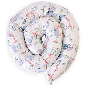 Yearonan Cuscino per dormire laterale - Cuscino per l'allattamento -Cuscino per il corpo -Lungo cuscino per collo -Paraspifferi per Porte e Finestre paraspifferi in cotone (180 cm, pesce azzurro)