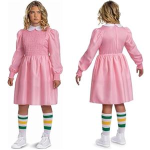 Stranger Things Disguise 144639L-Eu-6 Disney Alice Classic (EU) Bambino S 5-6 Costume da Principessa, Ragazze, Multicolore