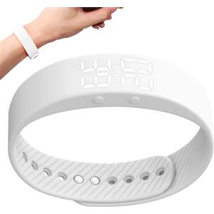 Generico Bracciale di tracker fitness - Activity Smart Band, Waterproof Worsband, Pavabolitore a gradini, Monitoraggio calorico | Orologio per allarme di allarme di vibrazione per uomini donne che camminano da