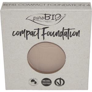 PuroBio Fondotinta Compatto Refill 04 - Leggero, Matte e Modulabile per Pelli Normali a Grasse