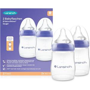 Lansinoh I Biberon PP Natural Wave 2x160 Ml