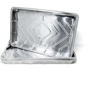 Bakery Direct Ltd 10 teglie da forno in alluminio riciclabili 30,5 x 20,3 cm, include 2 sac à poche usa e getta da 53,3 cm