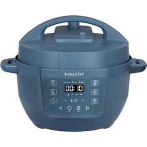 Instant Pot Multicooker, 3.8L 7-in-1 Pentola a Pressione, Vaporiera, Scaldavivande in Acciaio Inossidabile Spazzolato, Adatta a Cucinare Riso, Zuppa, Verdura e Yogurt a Cottura Lenta, Sogno Blu