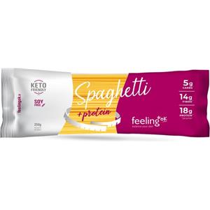 Feeling Ok Spaghetti Protein 250 g - Pasta Proteica Basso Carboidrato e Alta Proteina