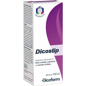 Dicofarm DicoStip Sciroppo Integratore Alimentare 100 ml - Alto Contenuto di Fibre per il Transito Intestinale
