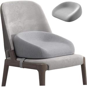 Whyzsjnclg Alzasedia per Tavolo, Alzasedia per Bambini Quadrata Smontabile con Cinture di Sicurezza Regolabili Antiscivolo Riutilizzabile per Bambini per Casa, Ristoranti, Teatri, Grigio