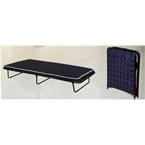 La Nuit Notti da Favola Brandina Letto Pieghevole completa di Materasso H5 e rete a Maglia Metalica Quadrata - Misura 80x190x31 cm