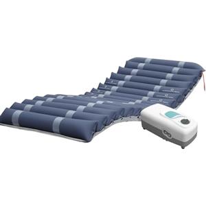 APP LIFE Kit Materasso Antidecubito a Pressione Alternata con Compressore - 17 Celle ad Aria, Valvola CPR, PVC Ignifugo - Dispositivo Medico Classe I per Prevenzione Piaghe da Decubito