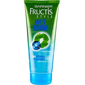Garnier Fructis Wet Shine Gel Effetto Bagnato Fissaggio Forte, 200 ml