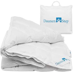 Daunen Step Piumino in piuma Qualità D400 | 200x200 cm - piazza e mezza standard Piumino in piuma (Calore Mid-Season)