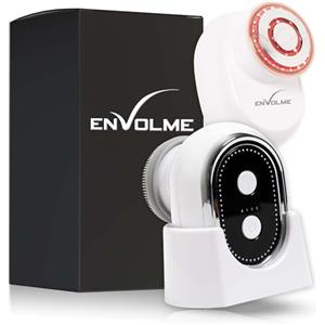 ENVOLME - Skin Radiofrequenza Viso - Massaggiatore per Viso - Massaggiatore Viso Lifting - Collagene viso - Ultrasuoni Viso - Beauty Tool - Luce Rossa -