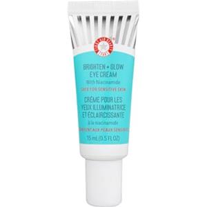 First Aid Beauty - Brighten + Glow Niacinamide Eye Cream: crema illuminante che aiuta a idratare e ridurre le occhiaie.