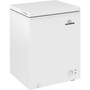Generico Congelatore a Pozzetto HAMMER 150LT Indipendente HC185CNEWH, CLASSE E 63,2x55,4x85,2cm BIANCO