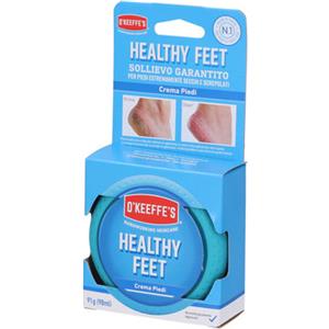 O'Keeffe's Healthy Feet Crema Piedi 91g - Idrata e Ripara i Piedi Secchi e Screpolati