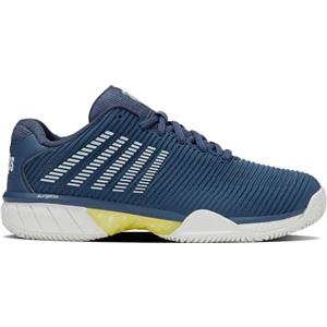 K-Swiss Hypercourt Express 2 Clay, Scarpe da Tennis Uomo, Apparecchio Vintage Indaco Bianco Bianco Verde, 43 EU