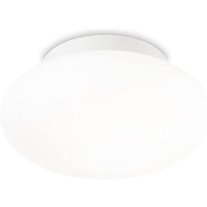 Ideal Lux Lampada da Soffitto Bubble PL1 - 1 Luce, Alluminio e Plastica Bianca, D 335 mm