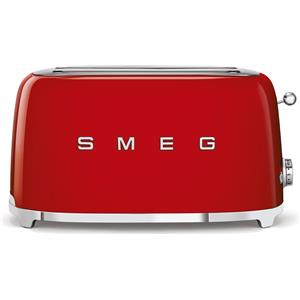 Smeg Tostapane per 4 fette 50's Style rosso