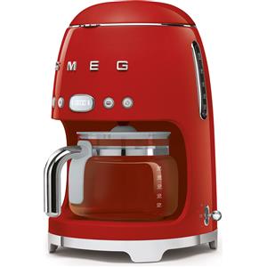 Smeg Macchina per filtrare il caffè 50's Style DCF02 rossa