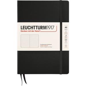 Leuchtturm 1917 Notes a puntini Leuchtturm 1917 A5, copertina rigida, 251 pagine, nero, 80 g/m²