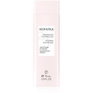 KERASILK Essentials Smoothing Shampoo 75 ml - Shampoo Nutriente per Capelli Ribelli con Seta Biometrica e Olio di Karité
